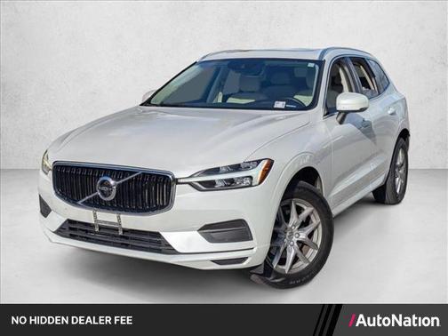 Crystal White Pearl Metallic 2019 Volvo XC60 T5 Momentum
