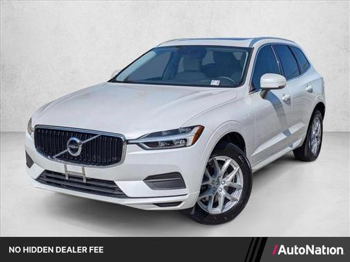 Crystal White Pearl Metallic 2019 Volvo XC60 T5 Momentum