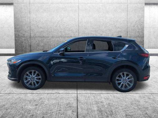 Deep Crystal Blue Mica 2021 Mazda CX-5 Grand Touring Reserve