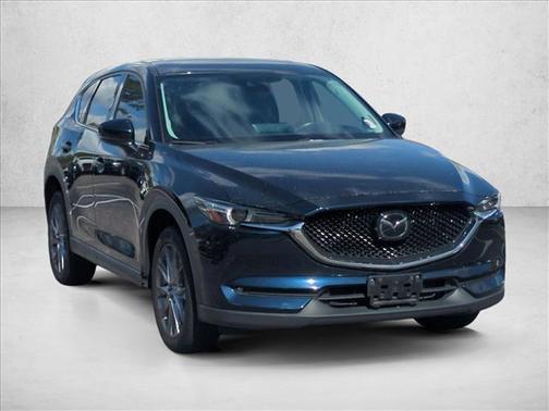 Deep Crystal Blue Mica 2021 Mazda CX-5 Grand Touring Reserve