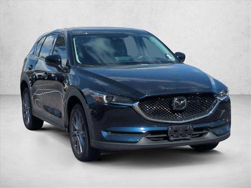 Deep Crystal Blue Mica 2021 Mazda CX-5 Grand Touring Reserve