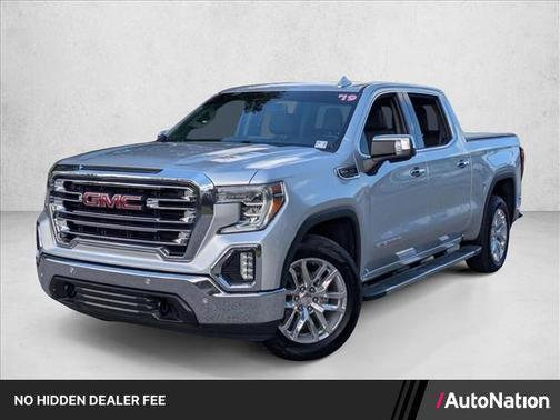 Quicksilver Metallic 2019 GMC Sierra 1500 SLT