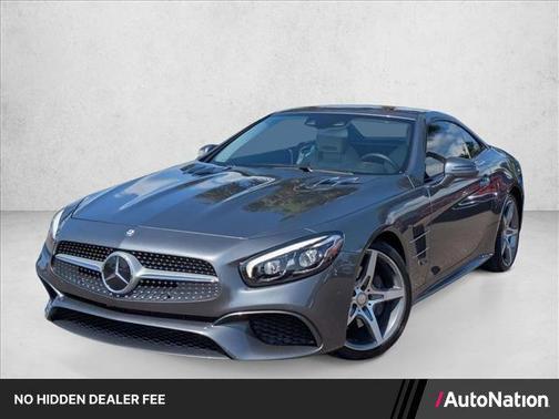 Iridium Silver Met 2017 Mercedes-Benz SL 550 SL 550