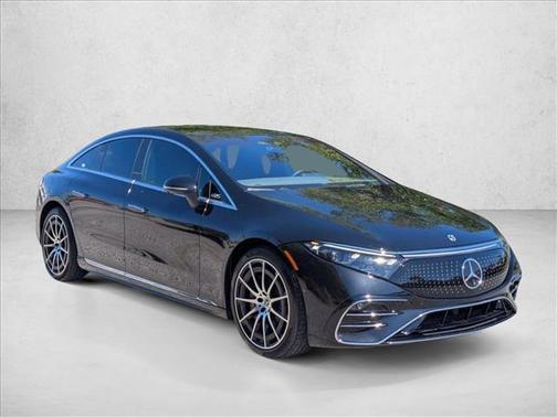 Black 2022 Mercedes-Benz EQS 450+ 4MATIC