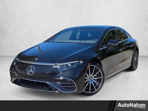 Black 2022 Mercedes-Benz EQS 450+ 4MATIC