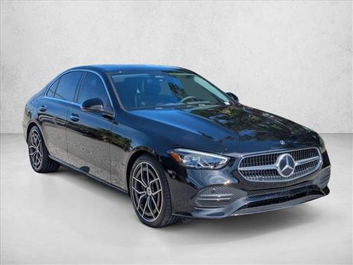 Black 2026 Mercedes-Benz C-Class C 300