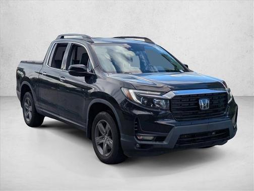 Crystal Black Pearl 2021 Honda Ridgeline RTL-E