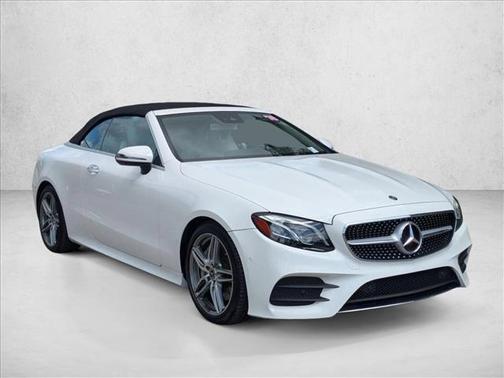 Polar White 2018 Mercedes-Benz E-Class E 400