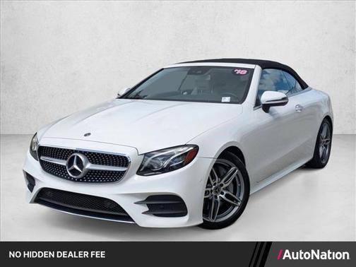 Polar White 2018 Mercedes-Benz E-Class E 400