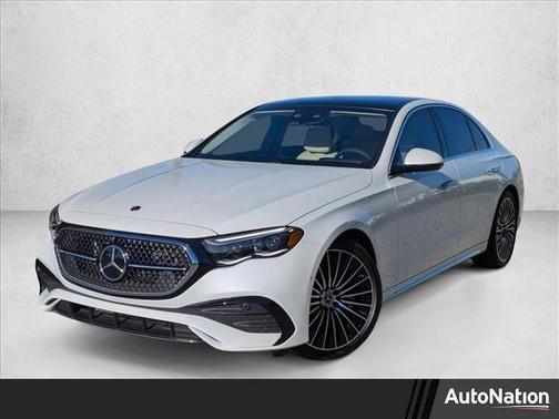 MANUFAKTUR Moonlight White Metallic 2026 Mercedes-Benz E-Class 4MATIC