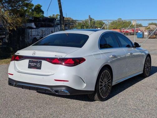 MANUFAKTUR Moonlight White Metallic 2026 Mercedes-Benz E-Class 4MATIC