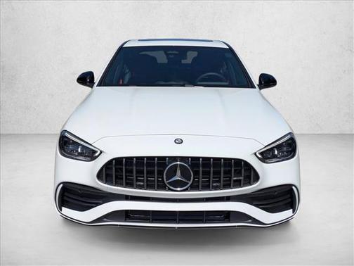White 2026 Mercedes-Benz AMG C 43 4MATIC