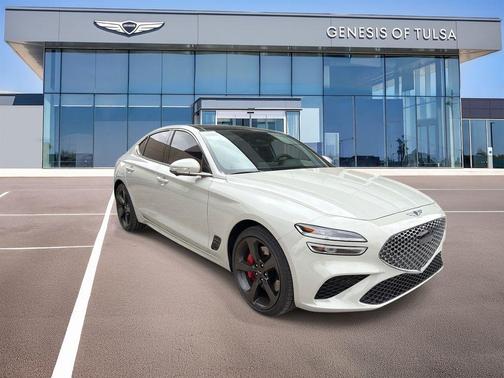 Gray 2026 Genesis G70 3.3T Sport Prestige