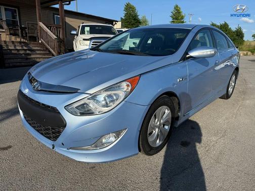 Blue Sky Metallic 2015 Hyundai SONATA Hybrid Base