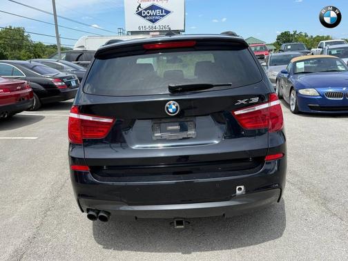 Black Sapphire Metallic 2012 BMW X3 xDrive35i