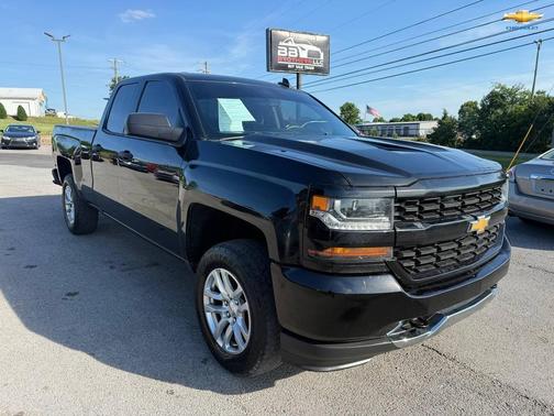 Black 2017 Chevrolet Silverado 1500 Custom