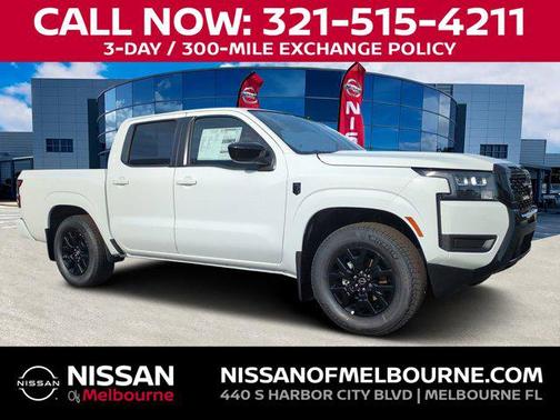 Glacier White 2026 Nissan Frontier SV