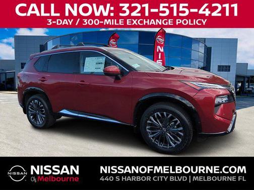 Scarlet Ember Tintcoat 2026 Nissan Rogue Platinum