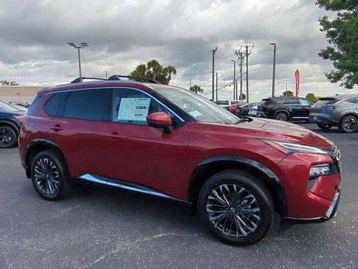 Scarlet Ember Tintcoat 2026 Nissan Rogue Platinum