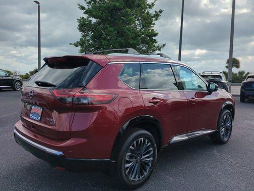 Scarlet Ember Tintcoat 2026 Nissan Rogue Platinum
