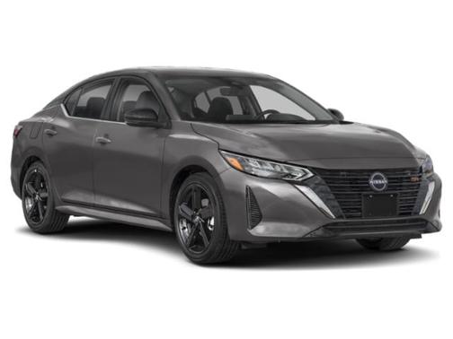 Aspen White Tricoat/Super Black 2025 Nissan Sentra SR