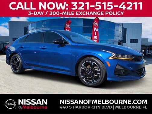 Sapphire Blue 2023 Kia K5 GT-Line