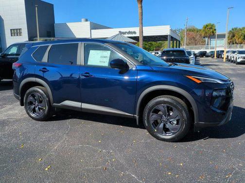 Deep Ocean Blue Pearl 2026 Nissan Rogue SV