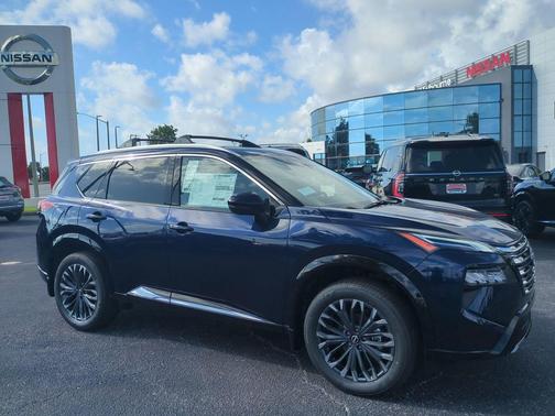 Deep Ocean Blue Pearl 2026 Nissan Rogue Platinum