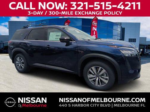 Deep Ocean Blue Pearl 2026 Nissan Pathfinder SL