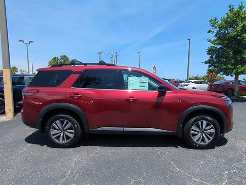 Scarlet Ember Tintcoat 2026 Nissan Pathfinder SL