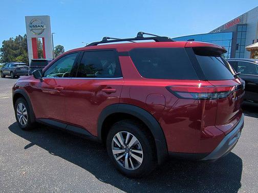 Scarlet Ember Tintcoat 2026 Nissan Pathfinder SL