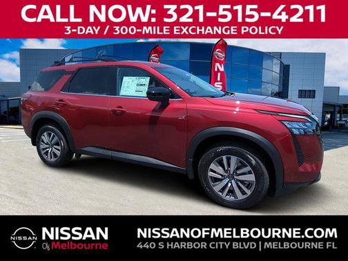 Scarlet Ember Tintcoat 2026 Nissan Pathfinder SL