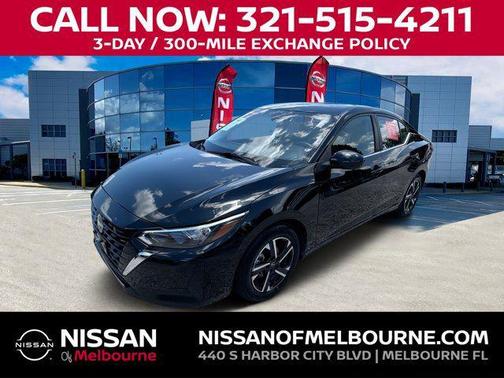 Super Black 2024 Nissan Sentra SV