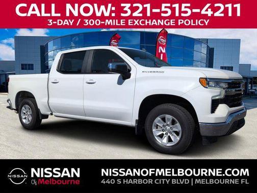 Summit White 2025 Chevrolet Silverado 1500 LT