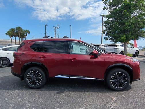 Scarlet Ember Tintcoat 2026 Nissan Rogue Platinum