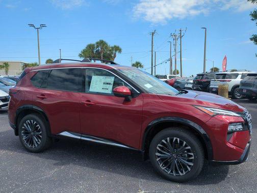 Scarlet Ember Tintcoat 2026 Nissan Rogue Platinum