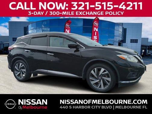 Magnetic Black Metallic 2018 Nissan Murano Platinum