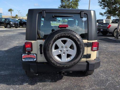 Sahara Tan Clear Coat 2011 Jeep Wrangler Sport