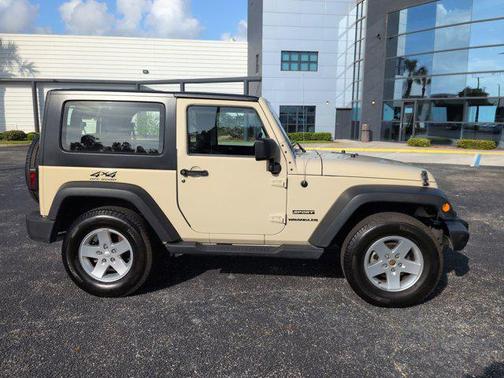 Sahara Tan Clear Coat 2011 Jeep Wrangler Sport