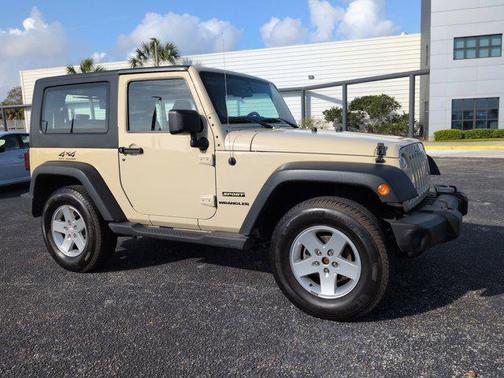 Sahara Tan Clear Coat 2011 Jeep Wrangler Sport