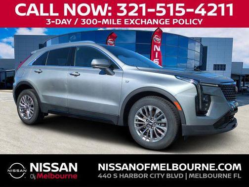 Argent Silver Metallic 2024 Cadillac XT4 Premium Luxury
