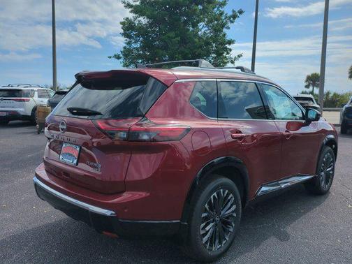 Scarlet Ember Tintcoat 2026 Nissan Rogue Platinum