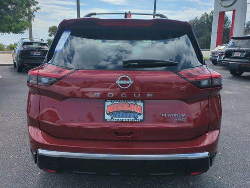 Scarlet Ember Tintcoat 2026 Nissan Rogue Platinum