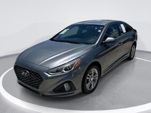 Machine Gray 2019 Hyundai SONATA SEL