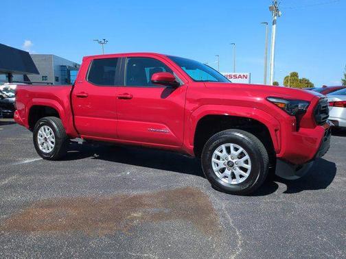 Red 2025 Toyota Tacoma SR5