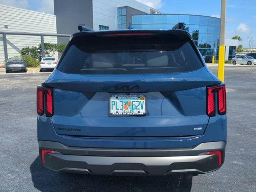 Midnight Lake Blue 2025 Kia Sorento SX