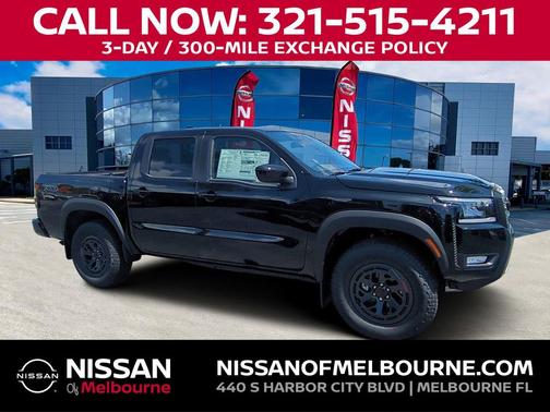 Super Black 2026 Nissan Frontier PRO-4X