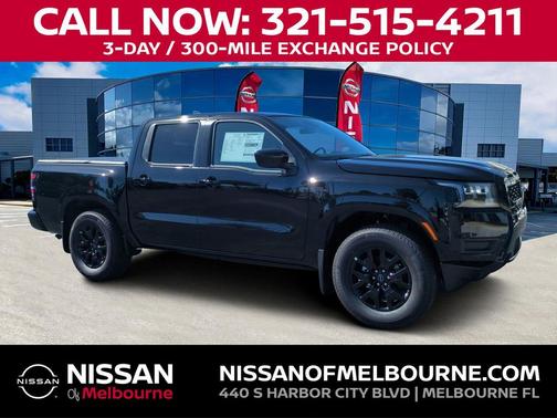 Super Black 2026 Nissan Frontier SV