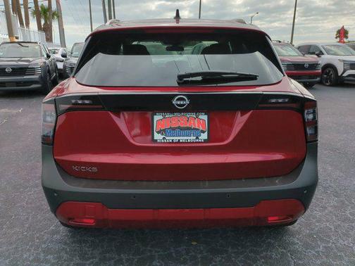 Scarlet Ember Tintcoat 2026 Nissan Kicks SV