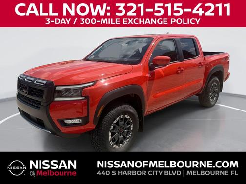 Afterburn Orange 2026 Nissan Frontier PRO-4X